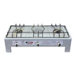 اجاق شهاب گاز مدل 3000 3 شعله پایه دار