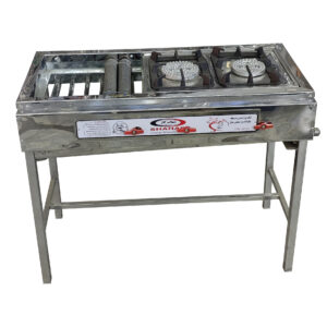 کباب پز شهاب گاز 1 متری 2 اجاق