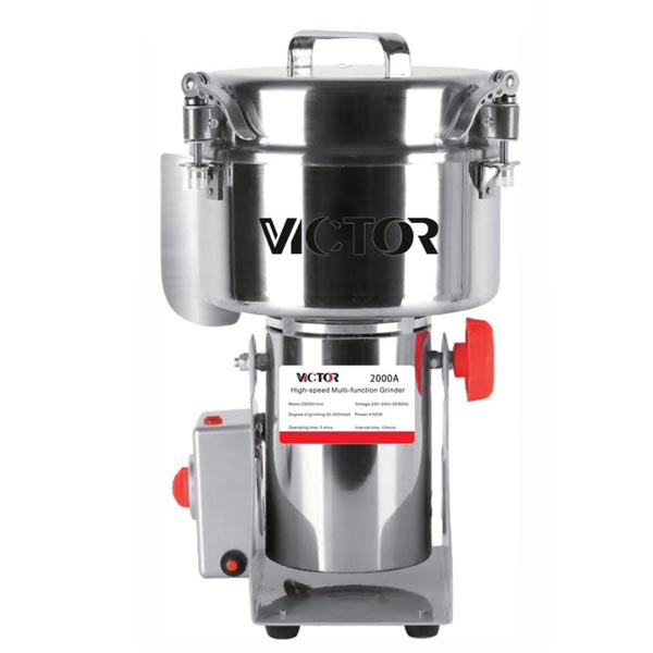 آسیاب-عطاری-2000-گرمی-گهواره-ای-ویکتور-VICTOR-2000-1 آسیاب عطاری 2کیلویی ویکتور VICTOR - تصویر 1