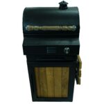باربیکیو گازی زغالی کابینتی داخل استیل 50(بدون جای فن) - تصویر 3