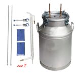 دستگاه تقطیر 100 لیتری با کندانسور شیشه ای