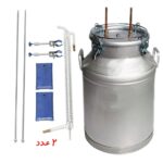 دستگاه تقطیر 100 لیتری با کندانسور شیشه ای