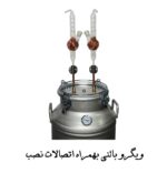 دستگاه تقطیر 100 لیتری با کندانسور آبی فول پکیج - تصویر 2