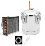 دستگاه تقطیر 50 لیتری استیل با کندانسور برقی